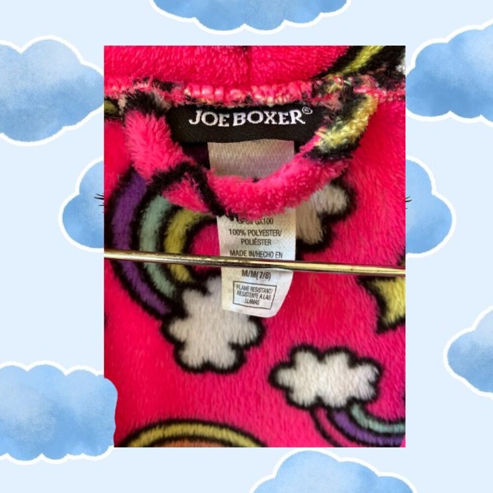 Joe Boxer Rainbow Design Bathrobe - Picture 2 of 6